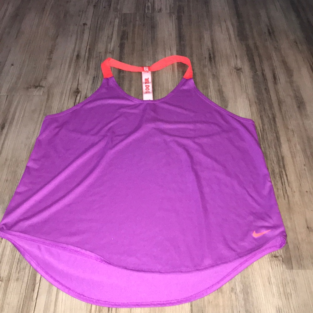 Purple Nike Tank Top